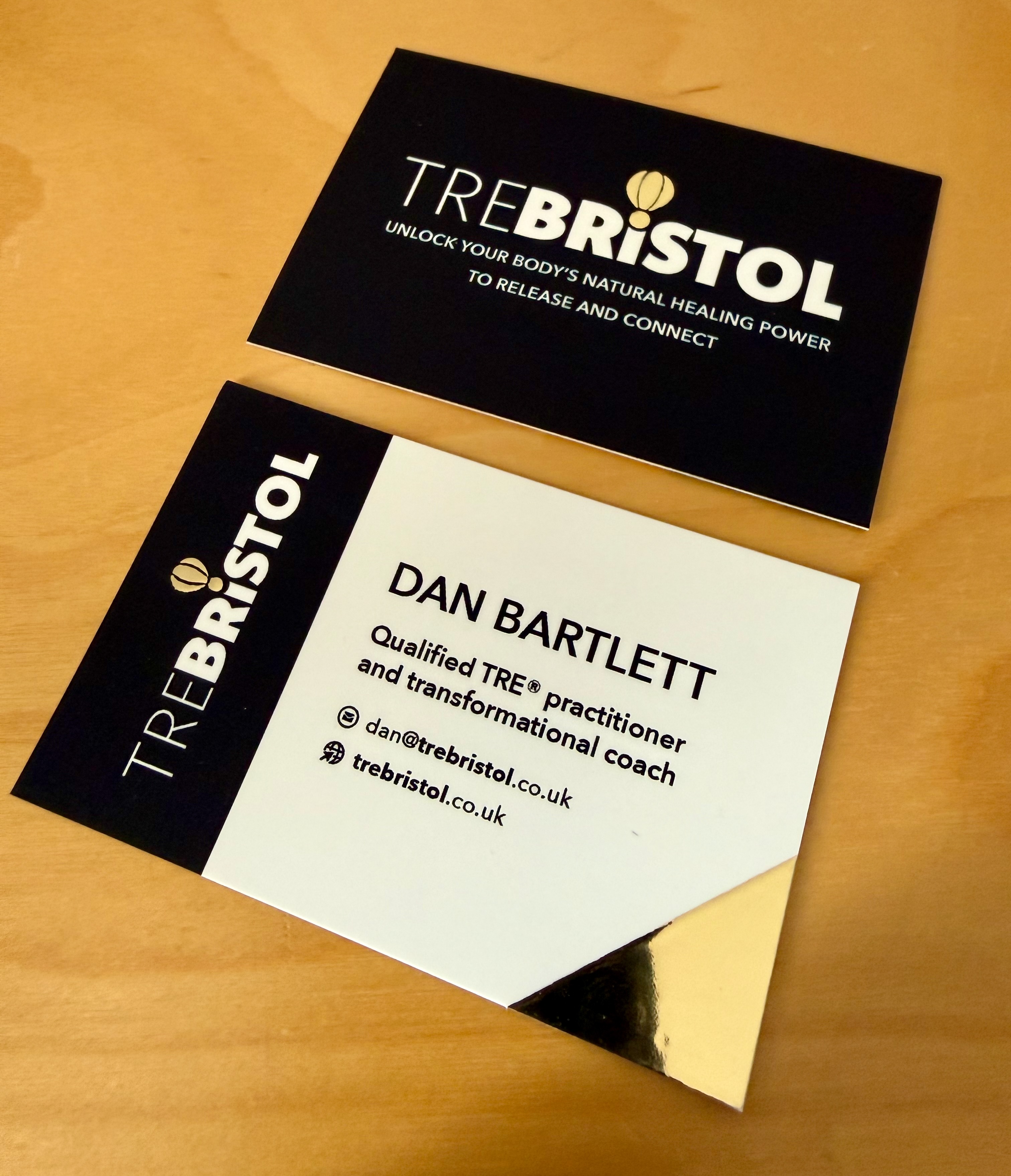 TRE Bristol business cards